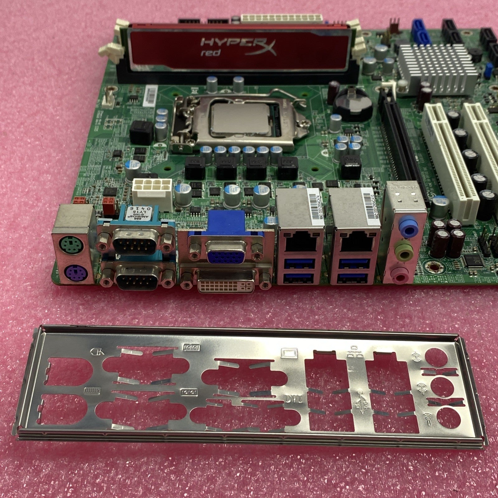 DFI MB331 Motherboard Intel Core i5-2400 3.1GHz 4GB RAM w/ Shield