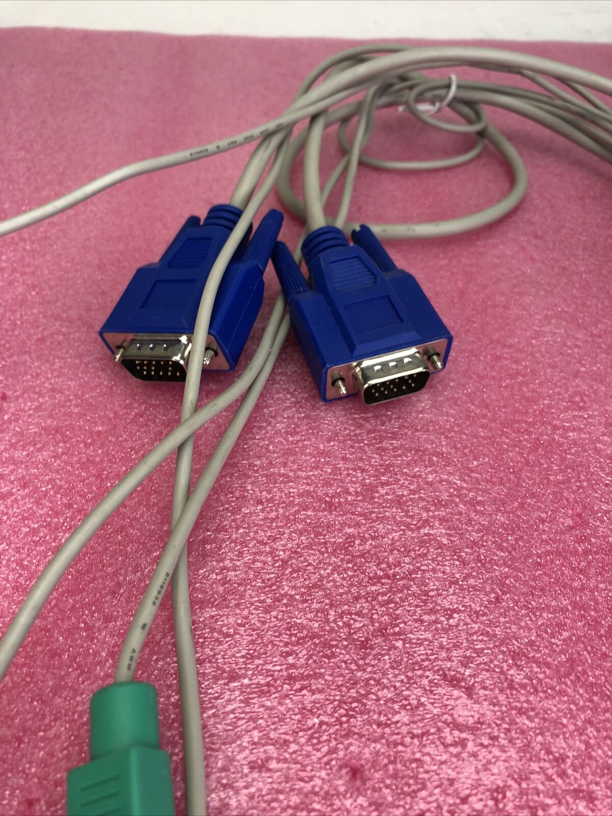 Minicom 1SU51019 RICC-PS/2 VGA Network Cable KVM Switch Extender (Lot of 2)