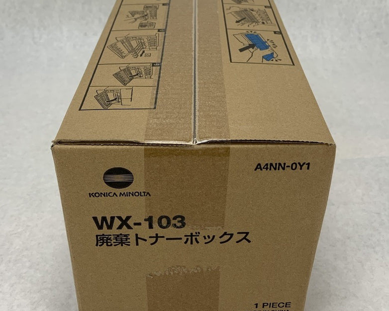 Konica Minolta WX-103 A4NN-0Y1 Waste Toner Box for Bizhub