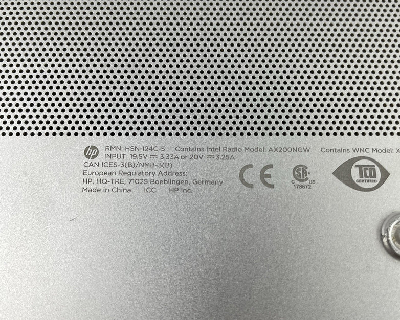 HP EliteBook 850 G6 15.6" i5-8365U 1.60 GHz 8 GB RAM No SSD/OS/AC - Missing Keys