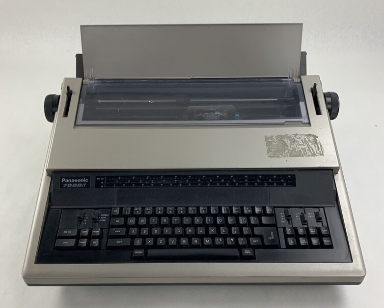 Panasonic KX-E7000 Electric Typewriter Tested No Ribbon Vintage