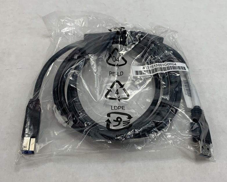 HP 917468 SS USB 3.0 Cable A-Male to B-Male 6ft Black (Lot of 10)