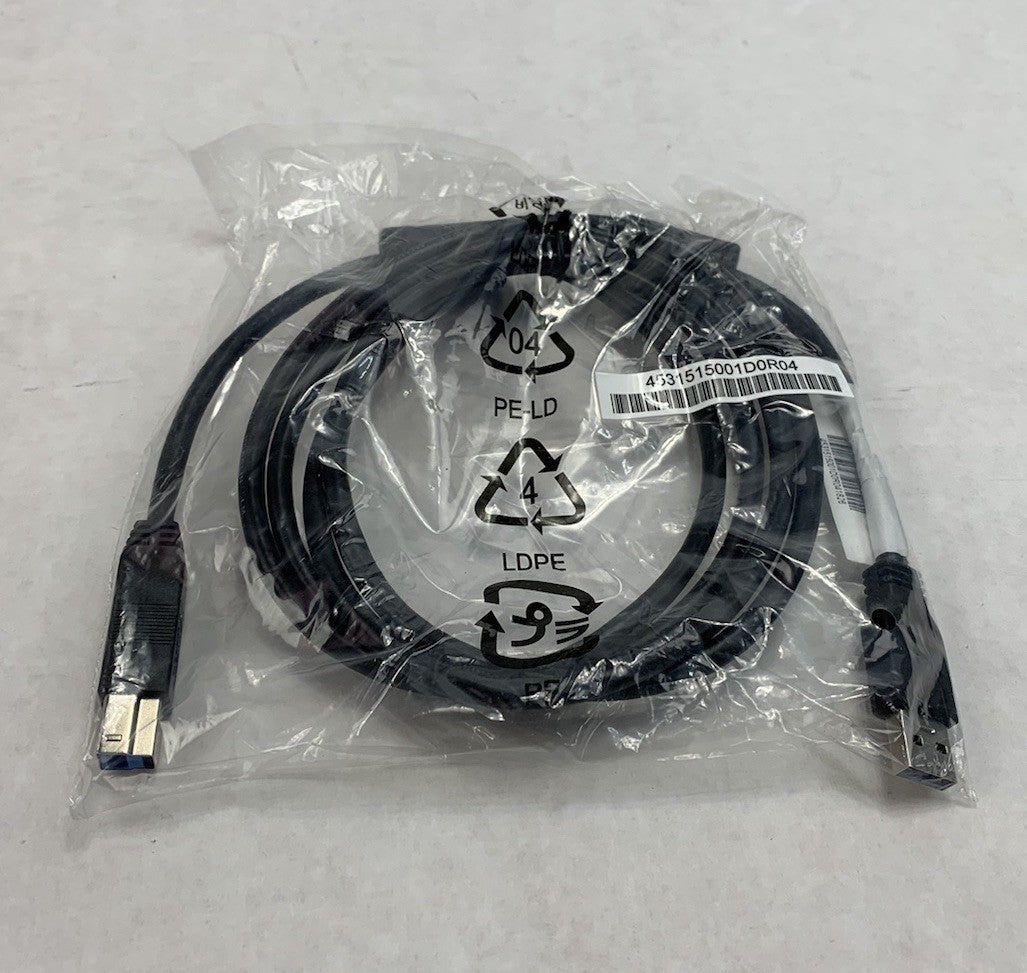 HP 917468 SS USB 3.0 Cable A-Male to B-Male 6ft Black (Lot of 10)