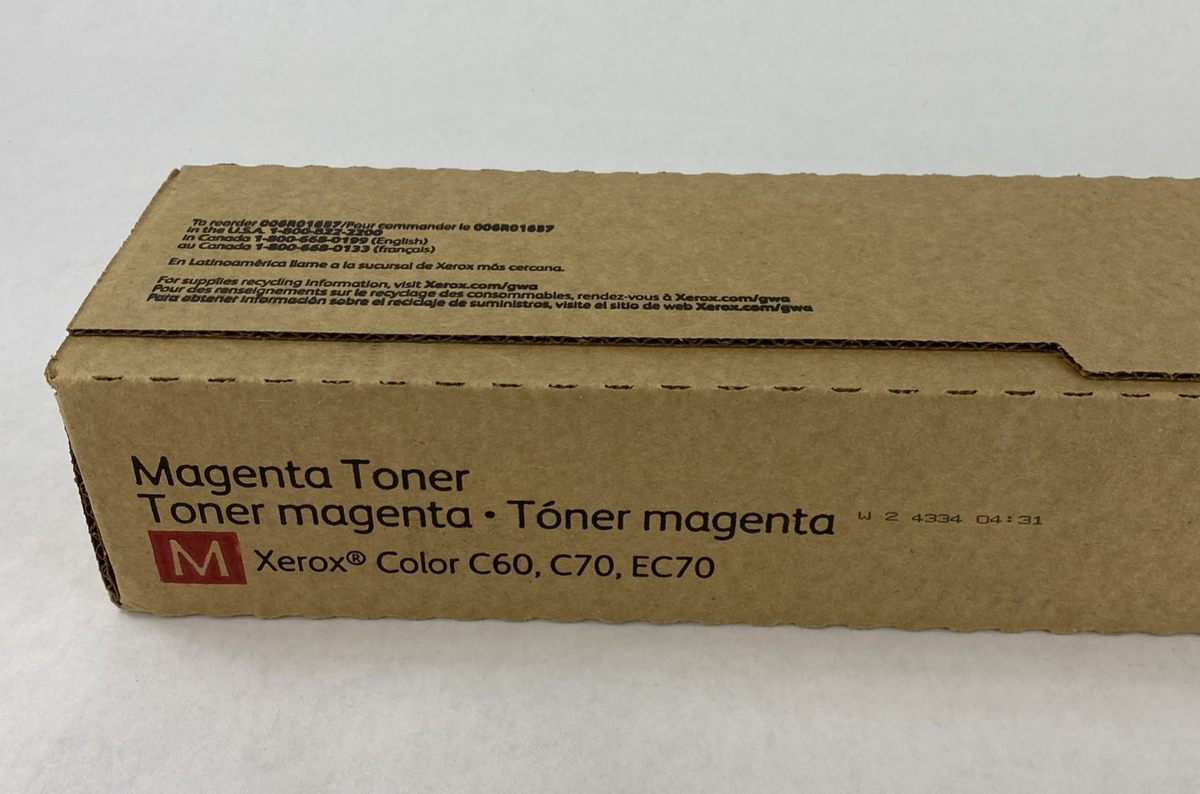 Xerox 006R01657 Magenta Toner Cartridge for Xerox Color C60 C70 EC702