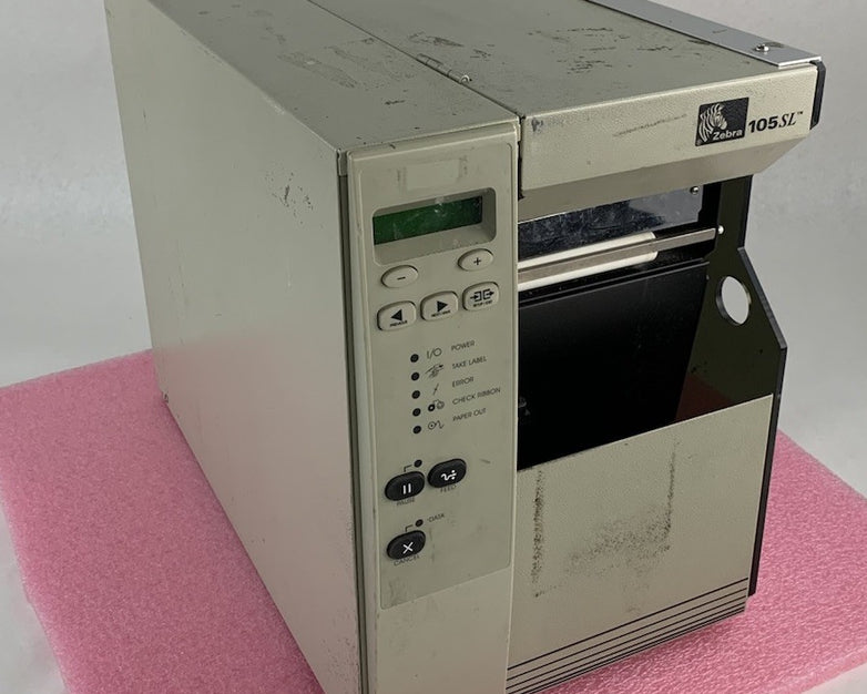 Zebra 105SL 10500-2001-2000 203DPI Thermal Label Printer LP/TLP - Bad Print Head