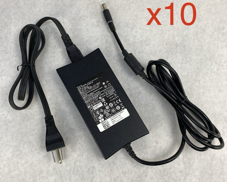 Dell DA130PE1-00 130W 19.5V 6.7A 7.4mm Barrel Charger AC Adapter (Lot of 10)