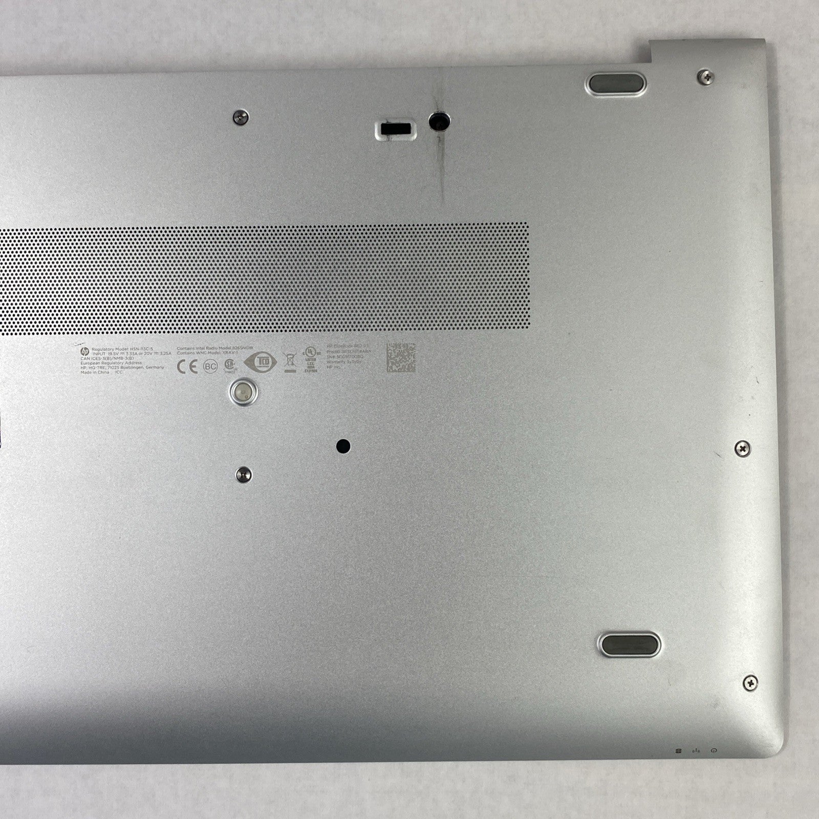 HP EliteBook 850 G5 15.6" Laptop Bottom Base Cover Assembly