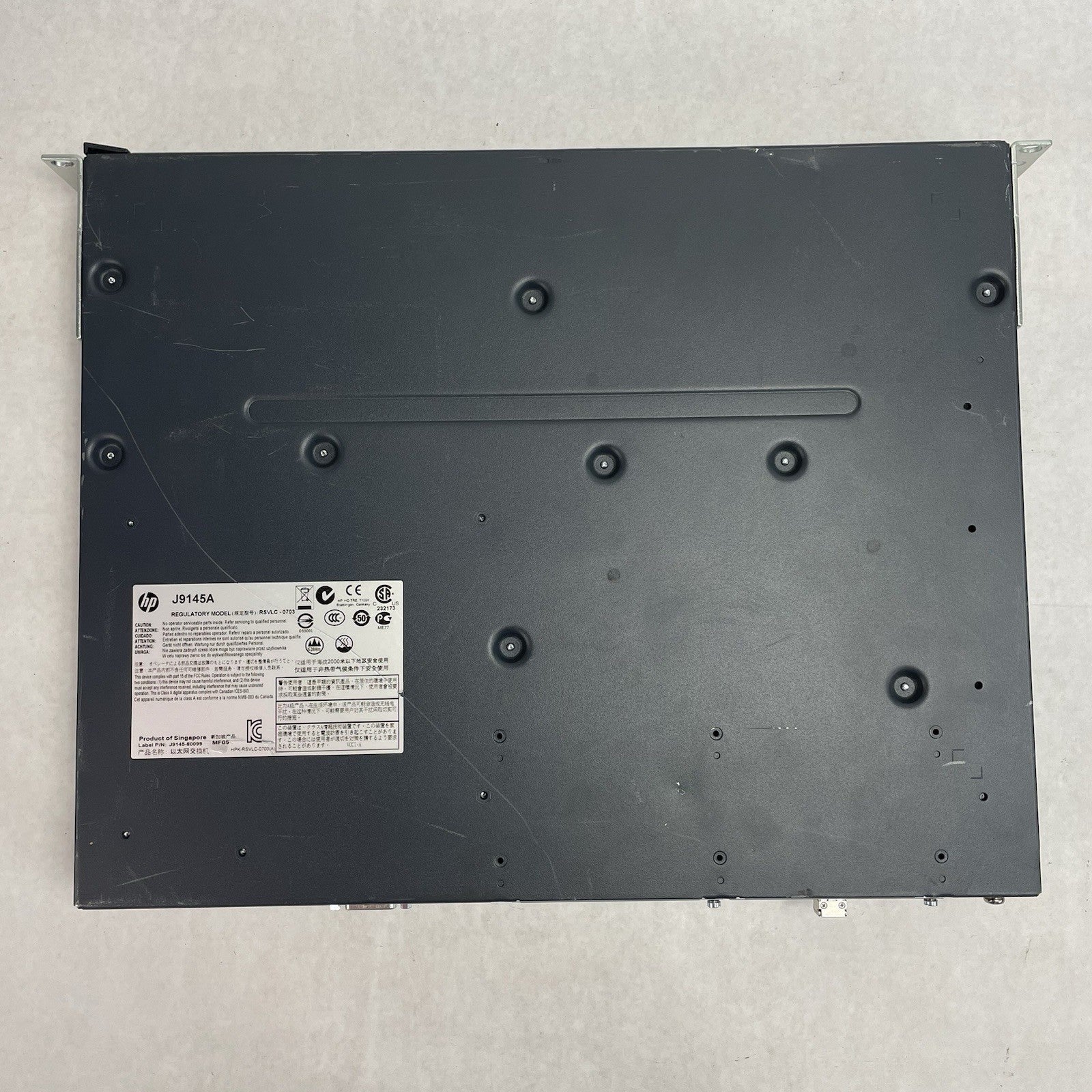 HP ProCurve J9145A 2910AL-24G 24 Port Gigabit Switch Tested & Reset13