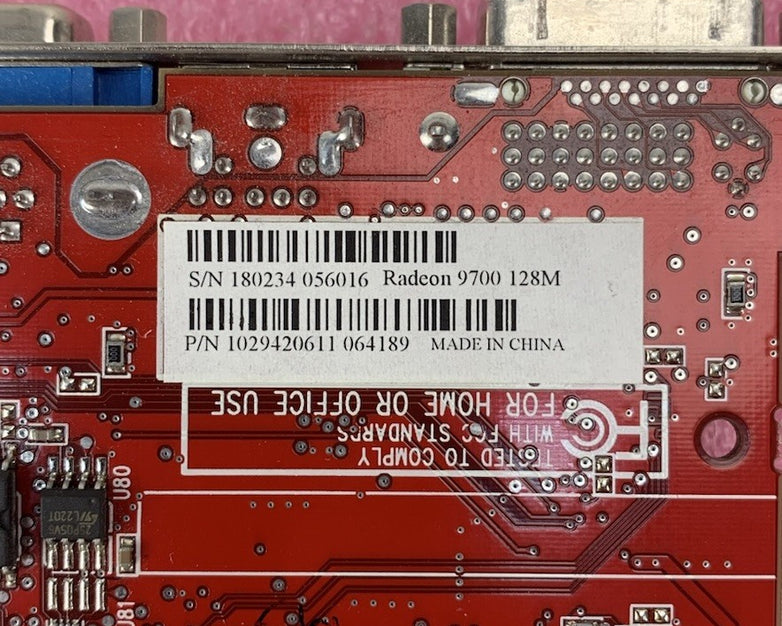 ATI Radeon 9700 128M 109-94200-11 Video Graphics Card