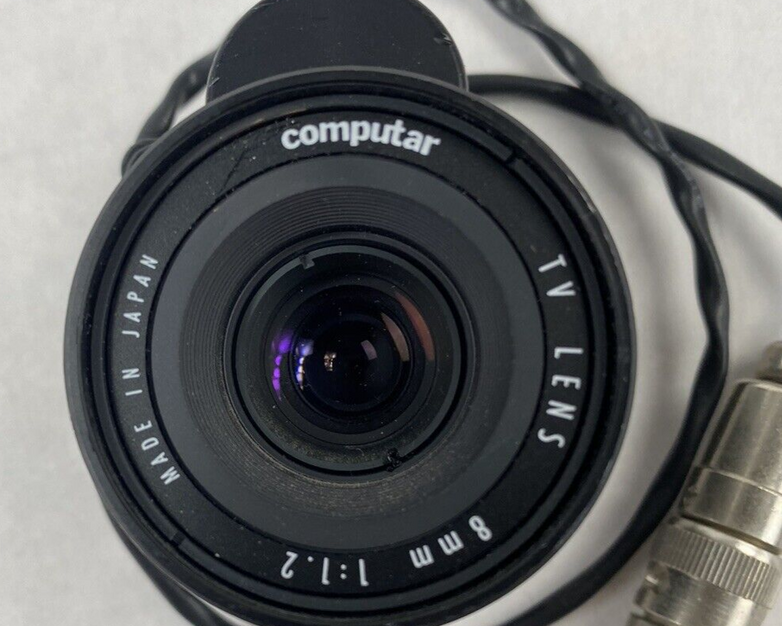 Computar 8mm 1:1.2 TV Lens Made in Japan