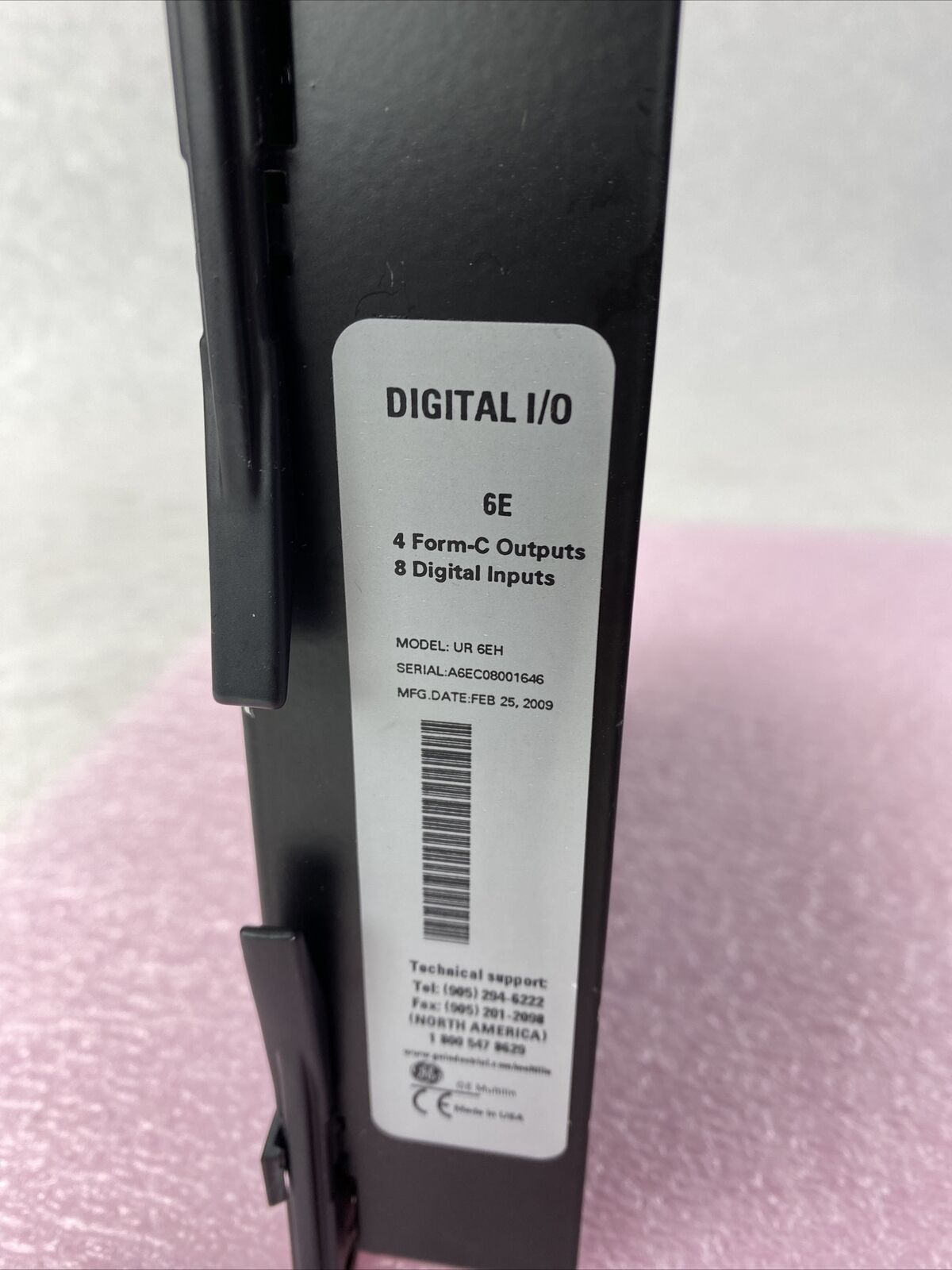 GE Multilin 12A0-0006-C6 Sensitive Ground Digital I/O 6E General Electric UR6EH