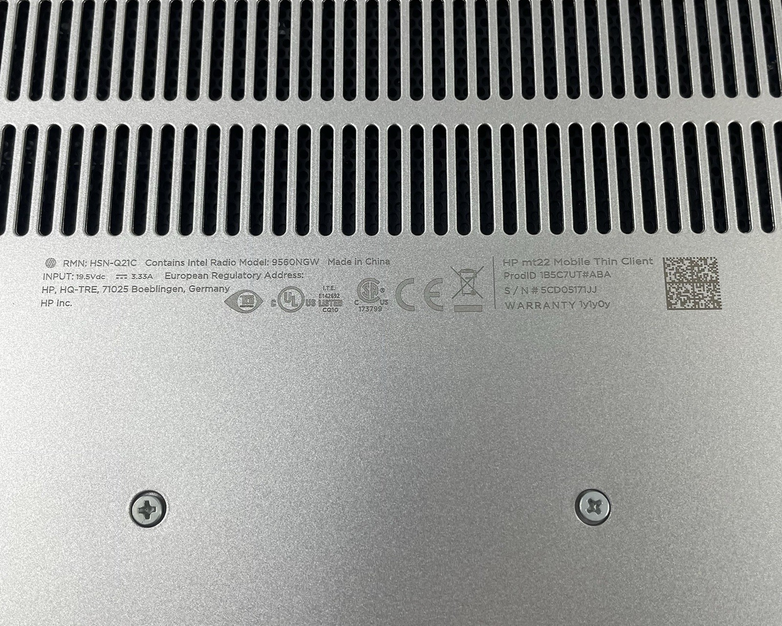 HP mt22 14" Celeron 5205U 1.90 GHz 8 GB RAM No SSD/OS/AC