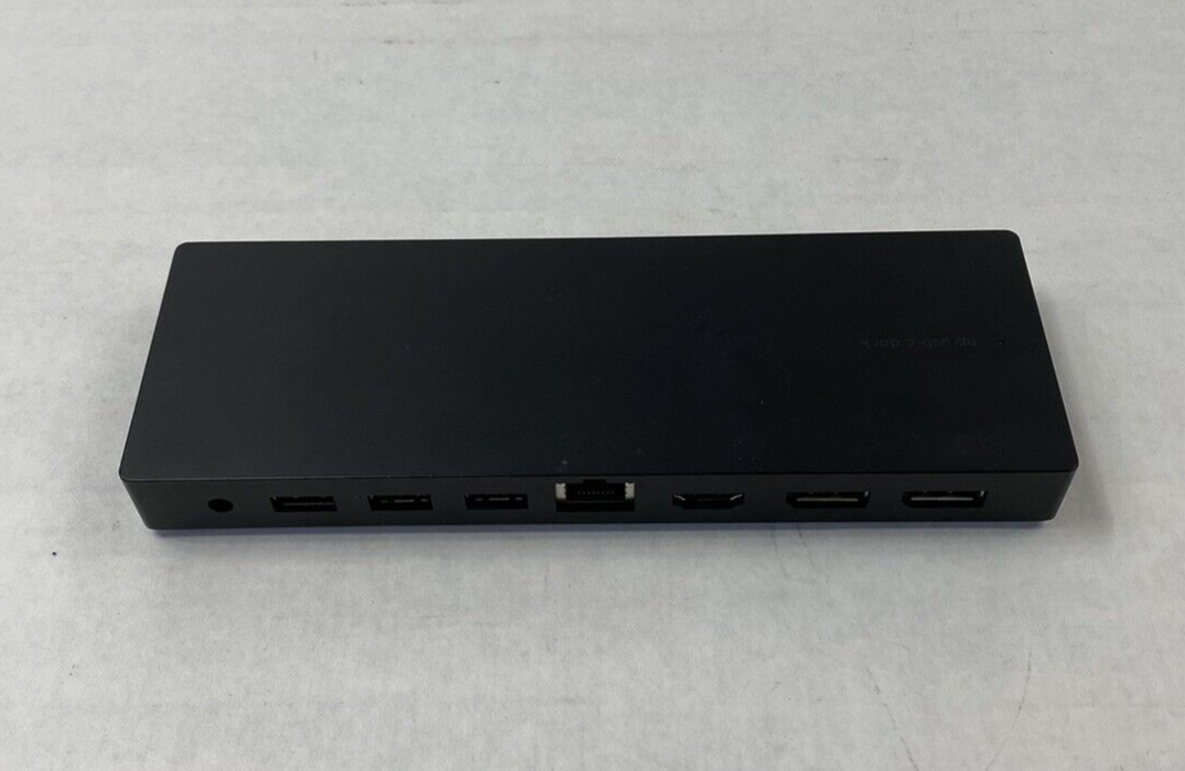 Lot of 3 HP Elite HSTNH-U601USB-C Docking Station Power Tested No Power Cord