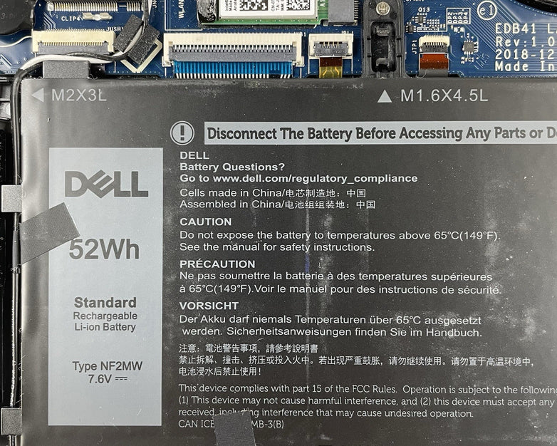 Dell Latitude 7400 2-in-1 14" i7-8665U 1.90 GHz 16 GB RAM No SSD/OS/AC