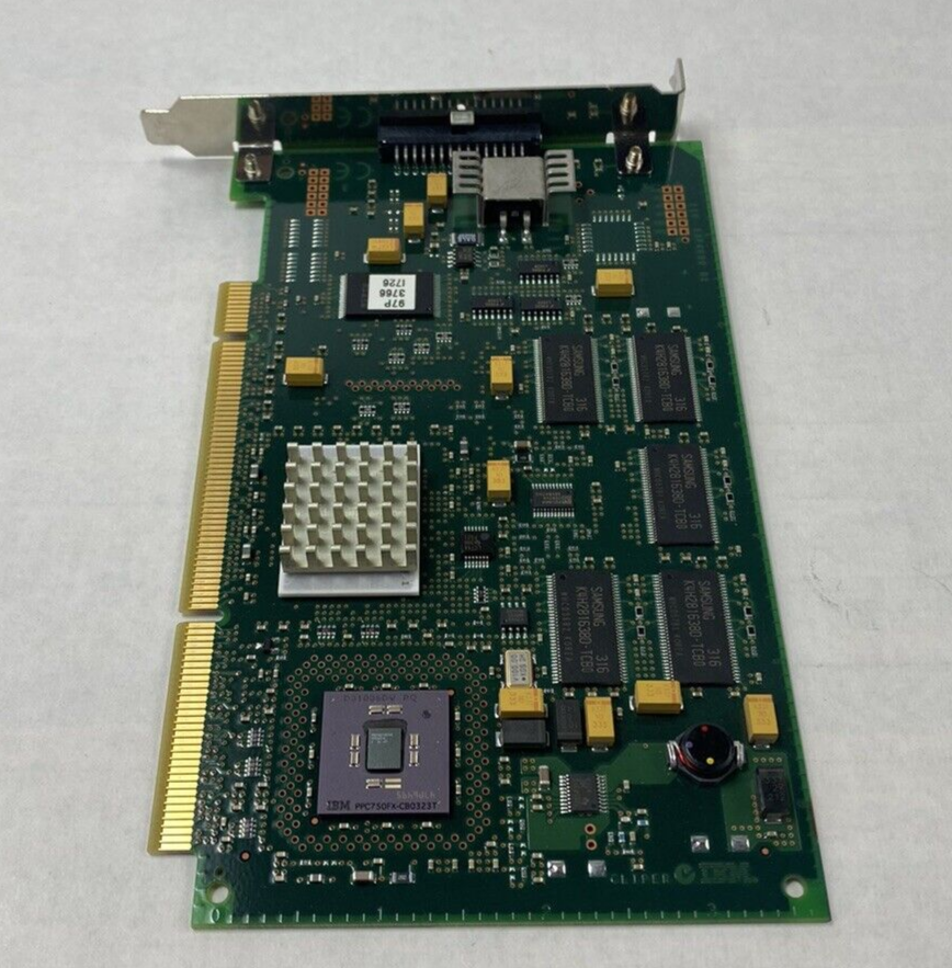 Lot of 2 IBM 97P3764 AS/400 PCI IOP Card Module Card
