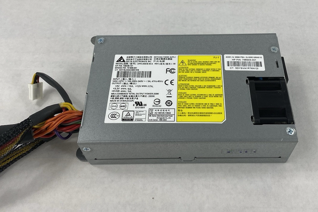 Delta Electronics DPS-250AB-95 A 250W Switching Power Supply
