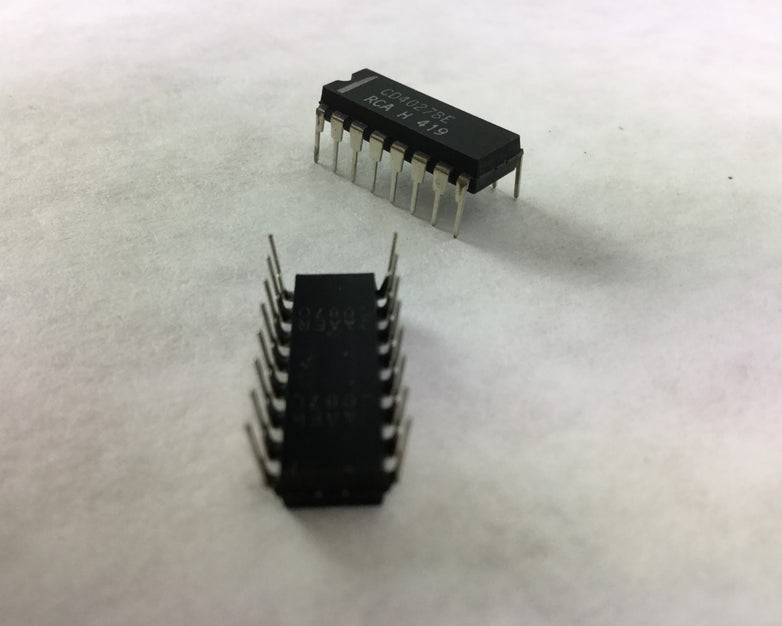 Genuine RCA CD4027BE  Integrated Circuit  16 Pin  Lot of 25