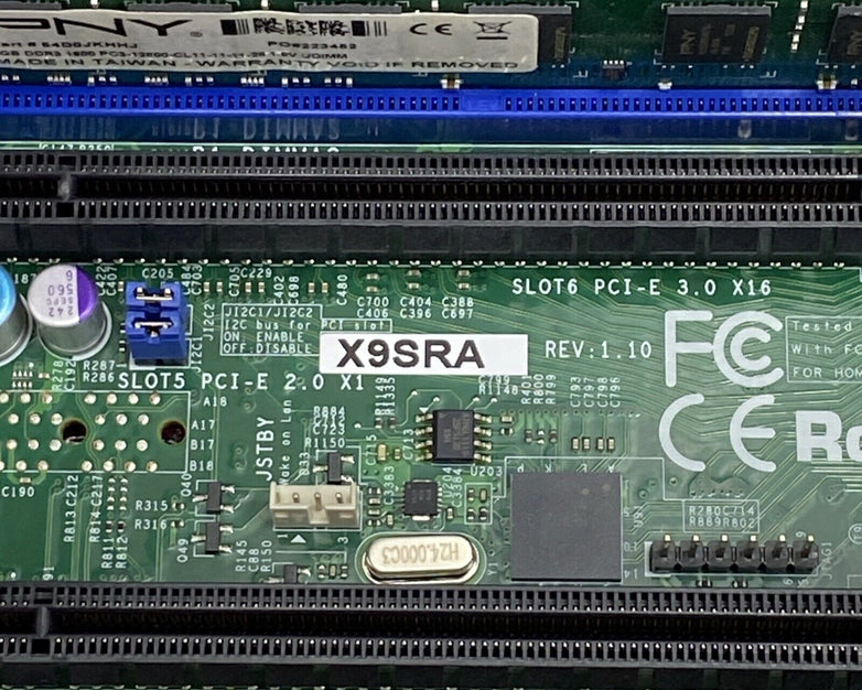 SuperMicro X95RA Motherboard Intel Core i7-3970X 3.50GHz 32GB RAM w/ Shield