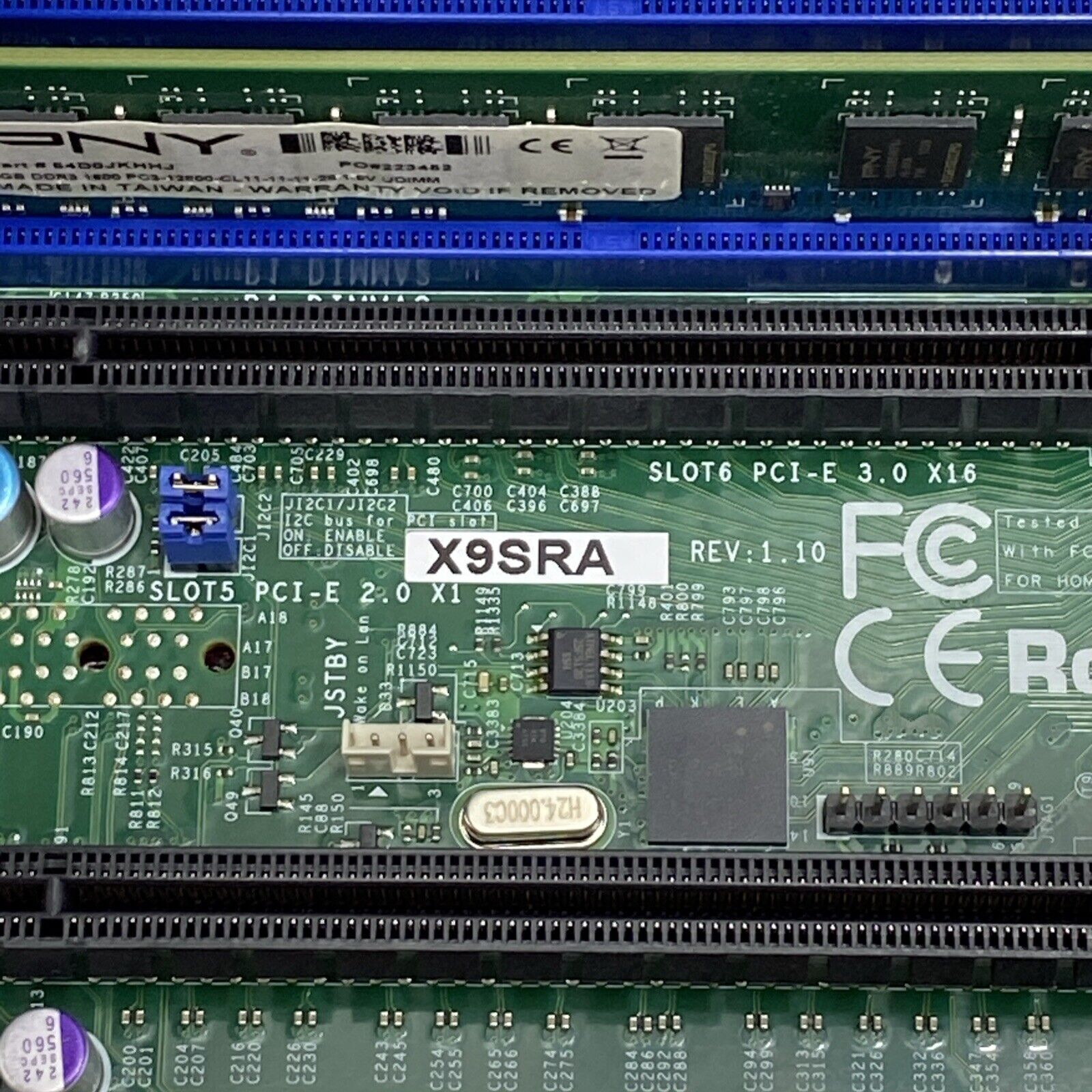 SuperMicro X95RA Motherboard Intel Core i7-3970X 3.50GHz 32GB RAM w/ Shield