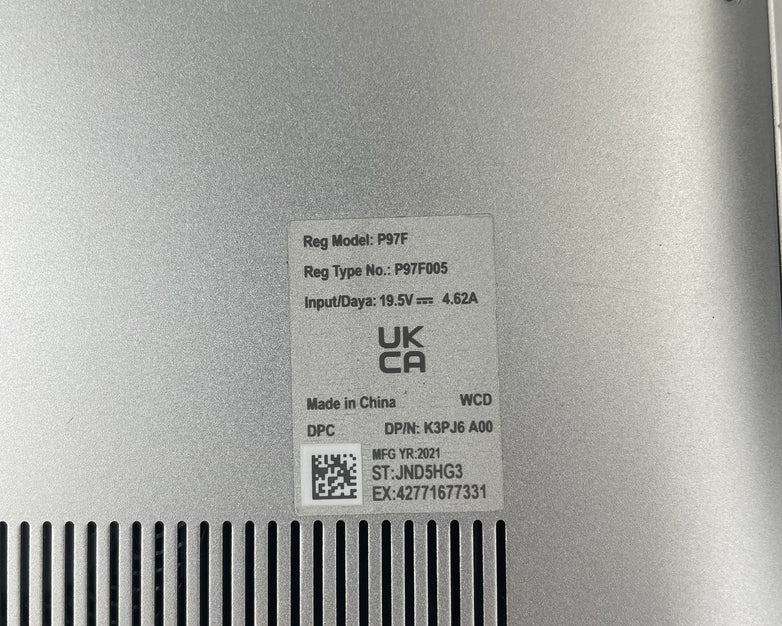 Dell Inspiron 7506 2in1 15.6" i5-1135G7 2.40 GHz 8 GB RAM No SSD/OS/AC