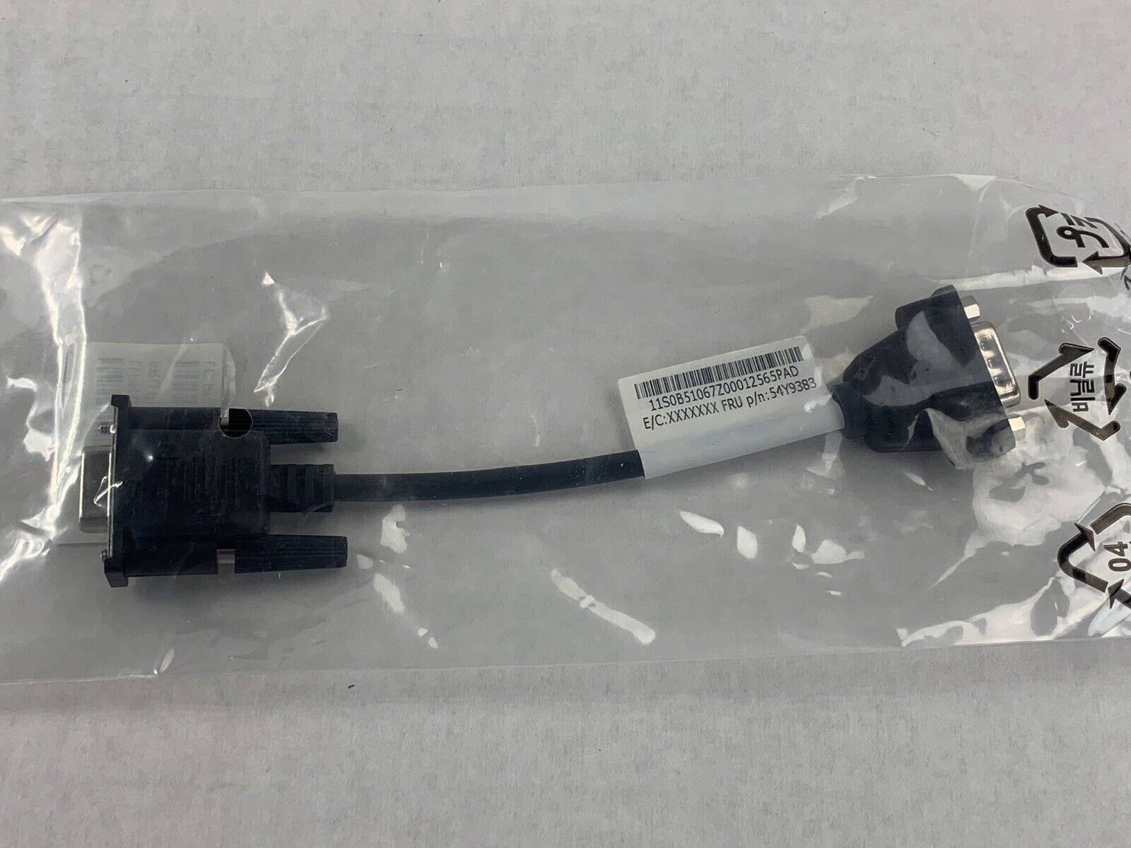 Lot of (30) Lenovo 54Y9383 9-Pin M-F Converter Adapter