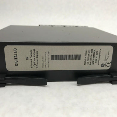 GE Multilin Digital I/O 6N UR6NH 4 Form-A Outputs 8 Digital Inputs 12A0-0006-C6
