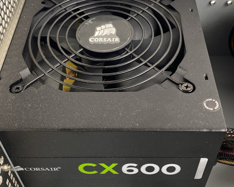 Unbranded 3U MATX Bare Bones Computer Chassis With Corsair CX600 Power Supply