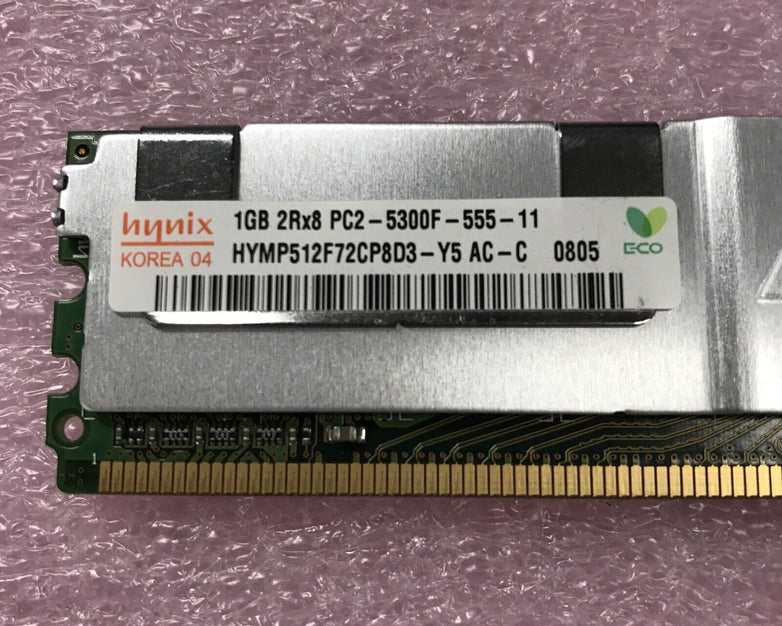 Hynix 12GB Kit 12x1GB 2Rx8 PC2-5300F-555-11 DDR2 Server RAM HYMP512F72CP8N3-Y5
