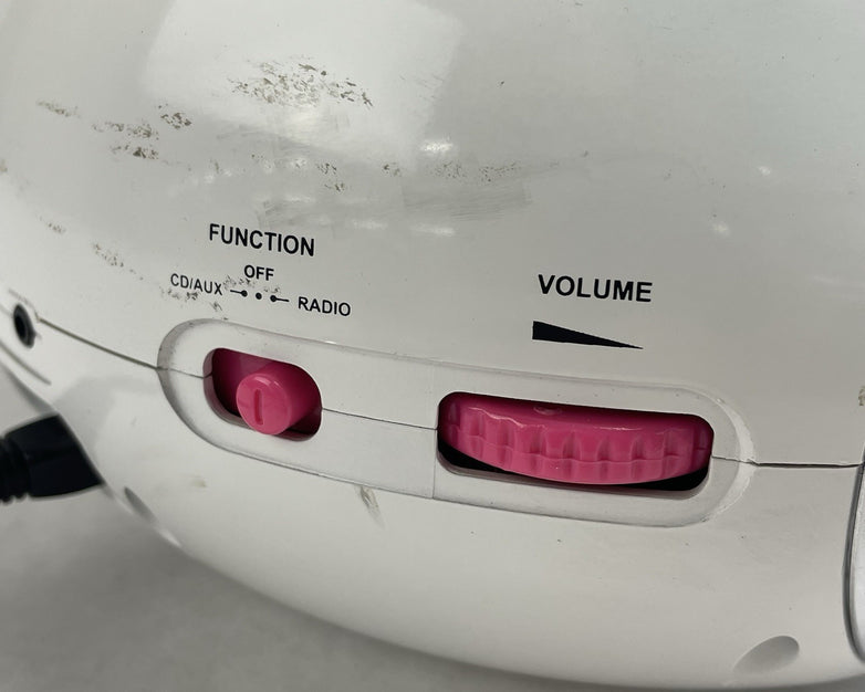 Hello Kitty KT2026MBY CD Player AM FM Radio Boombox 2013 Tested