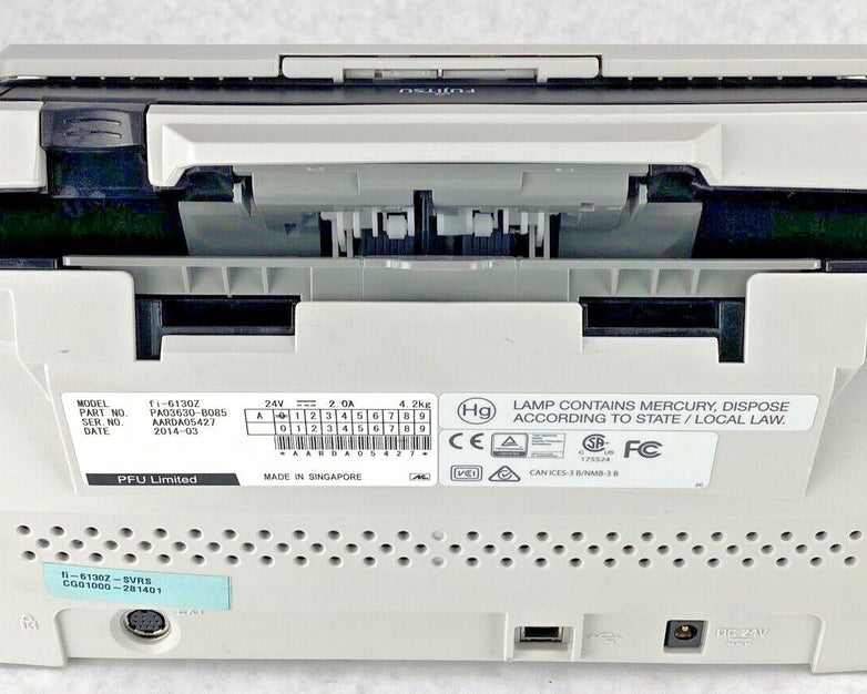 Fujitsu fi-6130Z Scanner PA03630-B085 2014 WORKING