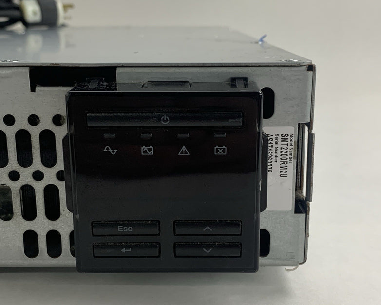 APC SMT2200RM2U Smart-UPS 2200VA Power Backup Tested No Face Plate No Batteries