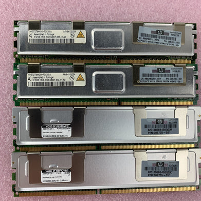 HP PC2-5300F-555-11-A0 DDR2 512MB 398705-051 Server Memory RAM