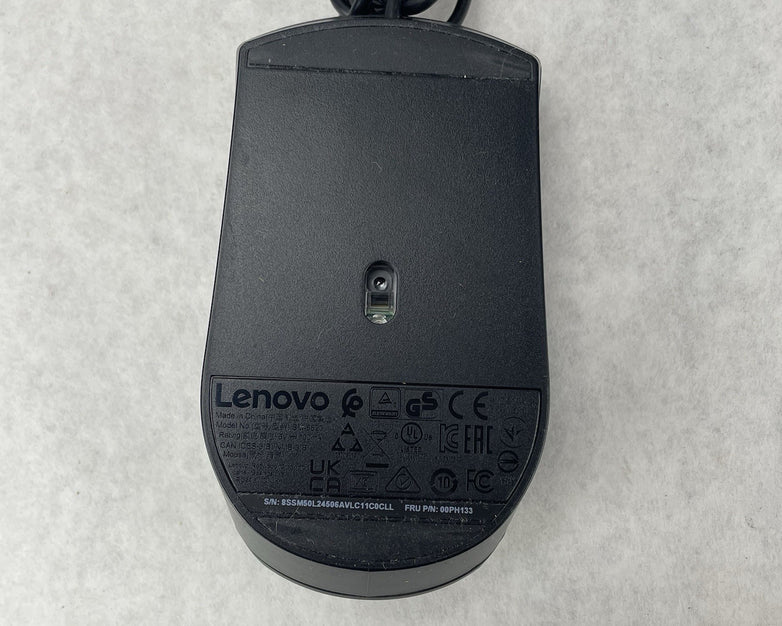 Lenovo Optical USB Mouse SM-8823 SM50L24506 00PH133, Black,000-DPI Lot of 5