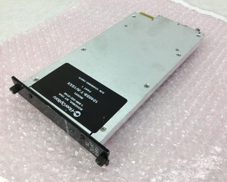 Fiber Options Fiber Optic TX  1240SB-T-R/1SXX   Part 1  Untested