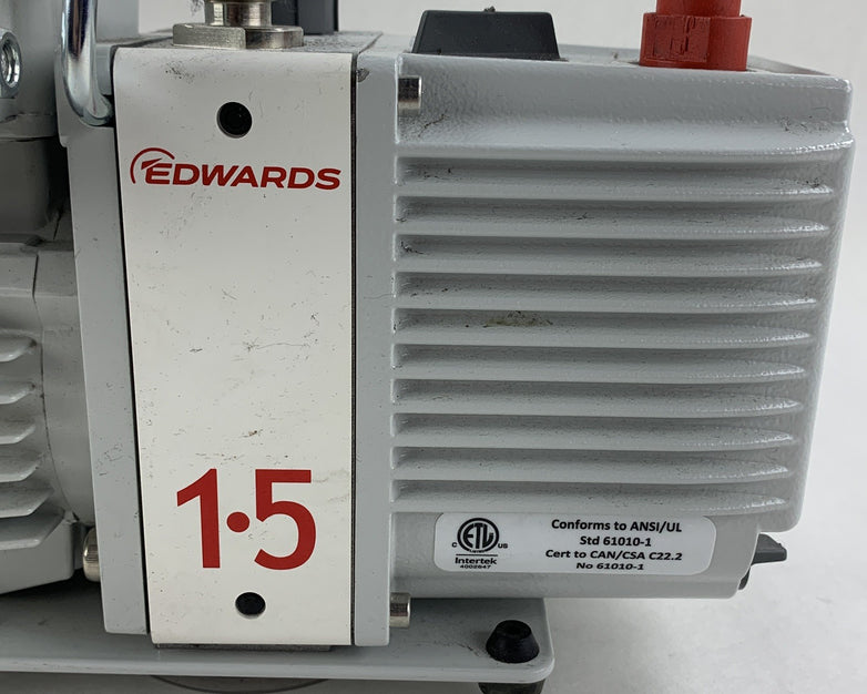 Edwards Model E2M1.5 Vacuum Pump Parts and Repair Oil Drained