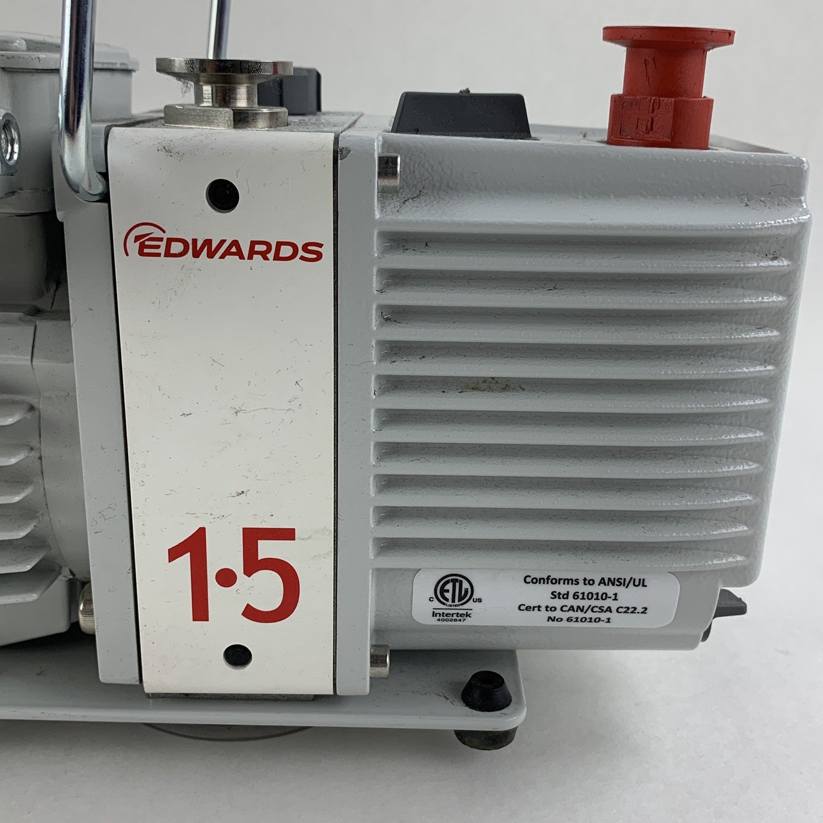 Edwards Model E2M1.5 Vacuum Pump Parts and Repair Oil Drained