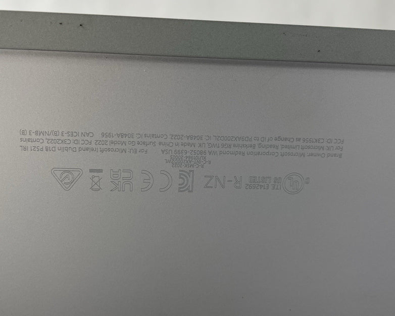 Microsoft Surface G03 i3-10100Y 1.30 GHz 8 GB RAM 128 GB SSD Windows 11