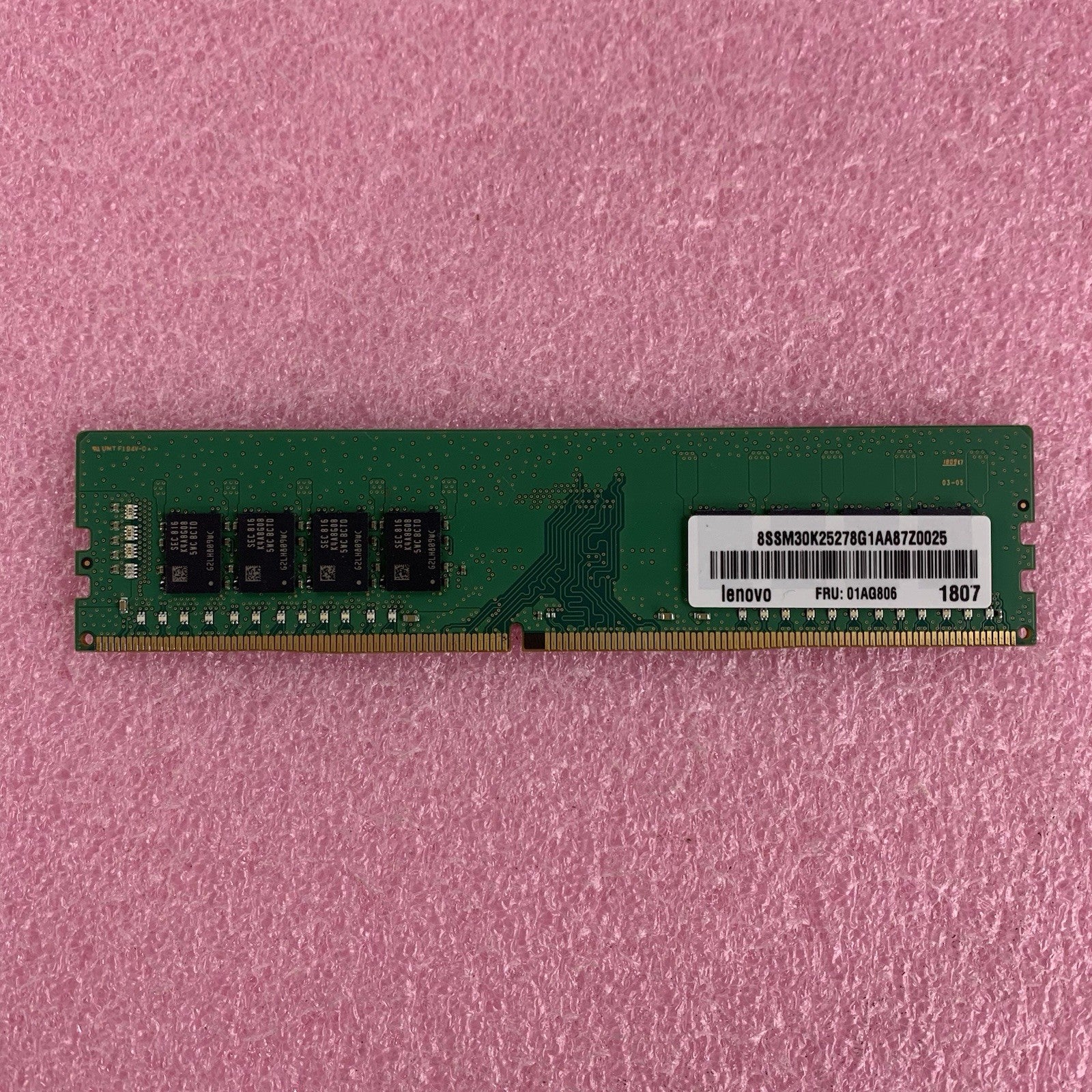 Samsung M378A2K43CB1-CTD 16 GB 2RX8 PC4-2666V PC Desktop Memory RAM5