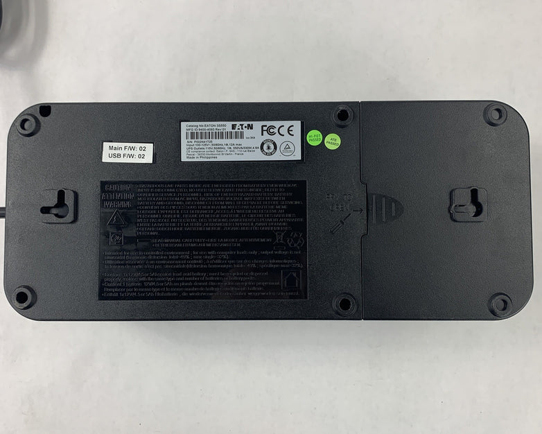 Eaton 3S550 Desktop UPS 330 Watt 550 VA Tested W/ Batts