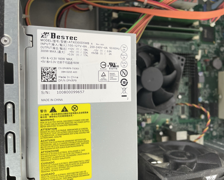 Dell Inspiron 560 MT Pentium Dual-Core E5700 3.00 GHz 4 GB RAM No HDD No OS