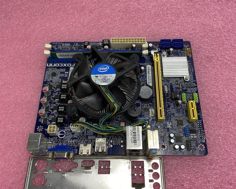 Foxconn H61MXE Motherboard Intel Pentium G2030 3GHz 4GB RAM w/IO Shield