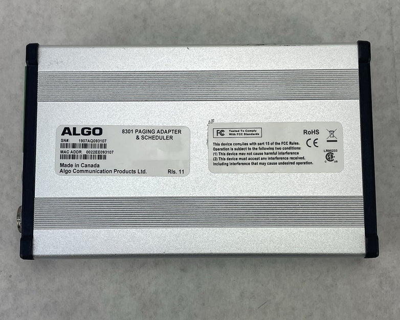 Algo 8301 IP Paging Adapter & Scheduler PoE SIP Interface
