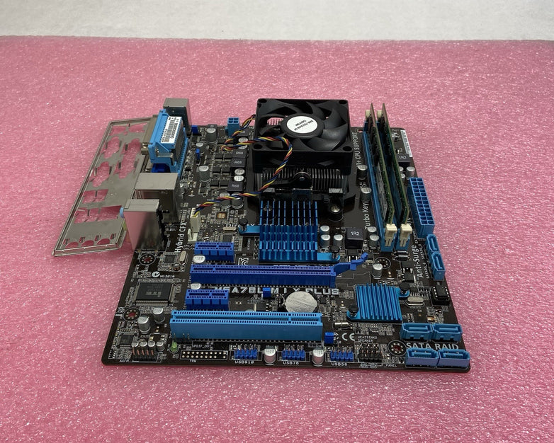 ASUS M5A78L-M Motherboard AMD Athlon 2 x2 270 3.4GHz 8GB RAM w/IO Shield