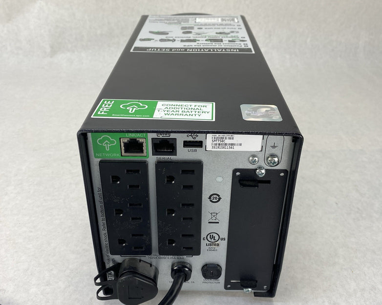 APC SMT750C Smart-UPS Battery Backups 120V - Tested