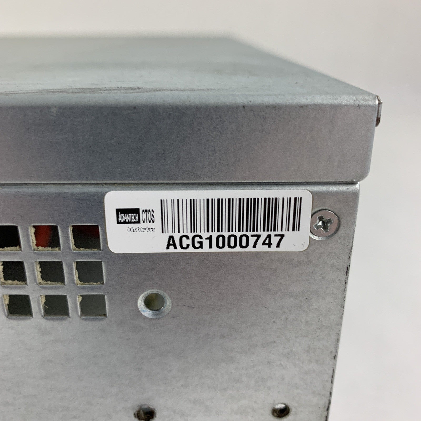 Advantech CTOS 4U Rackmount Industrial Server Chassis No Key Unlocked