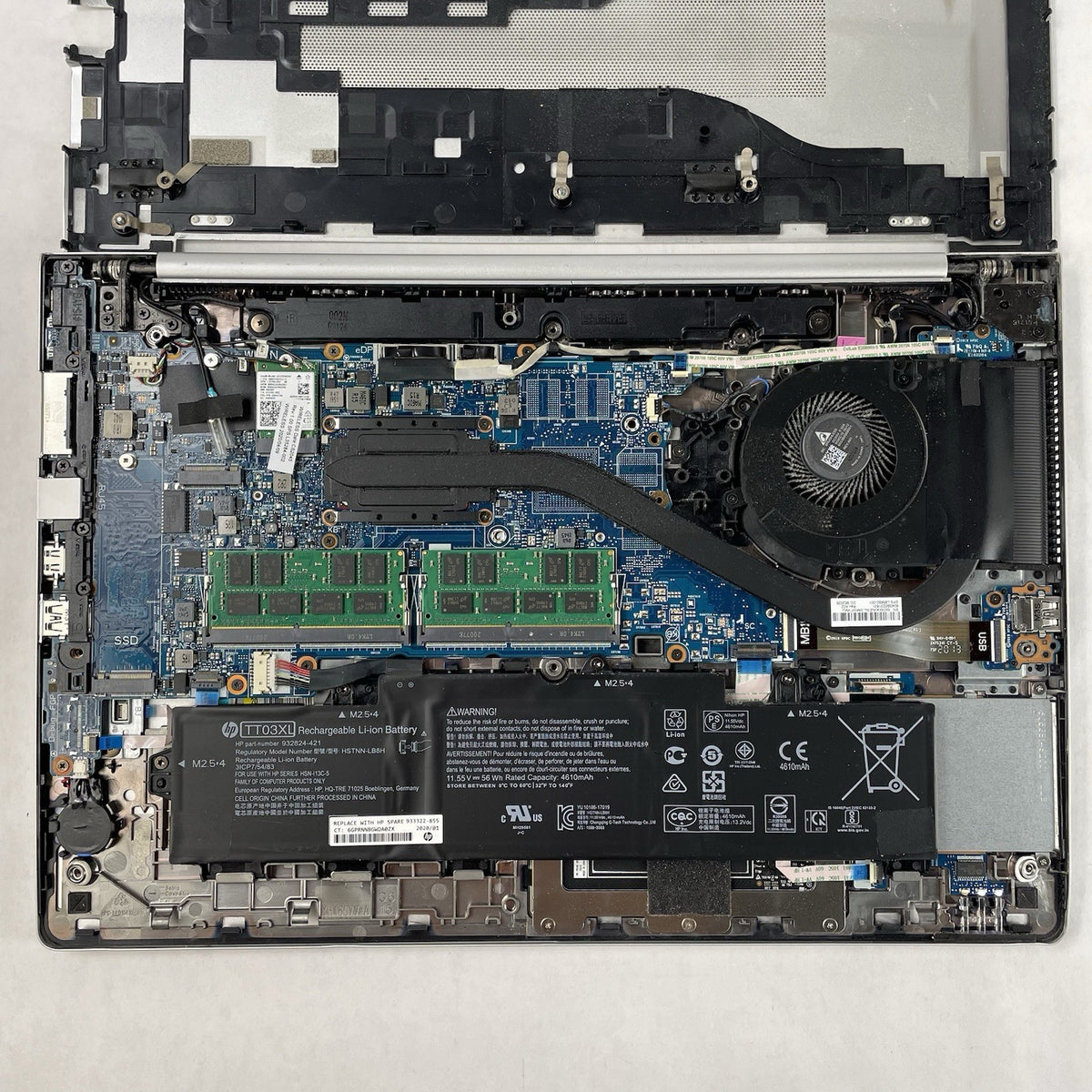 HP EliteBook 850 G6 i7-8665U 1.90 GHz 32 GB RAM No SSD/OS/AC18