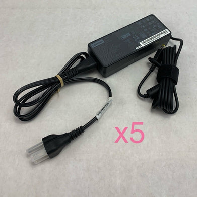 Lenovo PA-1900-74 90W 20V 4.5A Laptop AC Adapter Yellow Square Tip (Lot of 5)