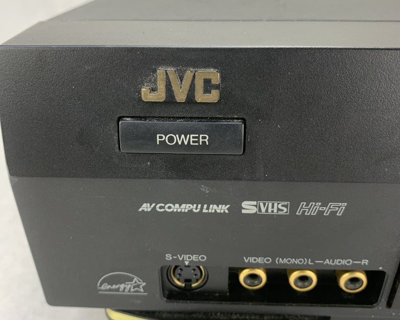 JVC HR-S7800U Super VHS ET Plug Play Video Cassette Recorder - Parts or Repair