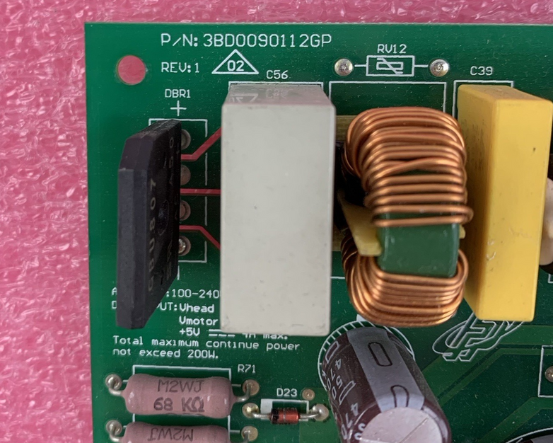 Zebra FSP200-3P02 (33052-005) Power Supply Board for 105SL Thermal Label Printer