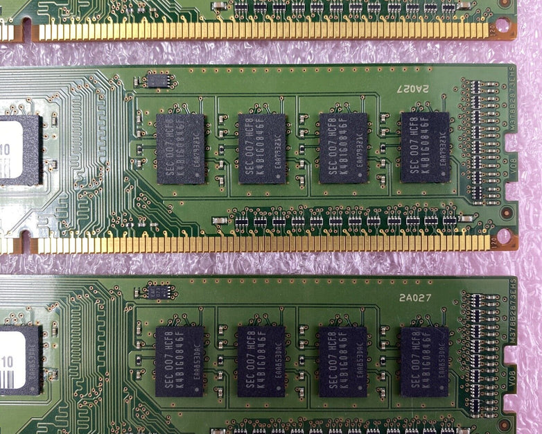 Lot( 4 ) 1GB Samsung M378B2873FHS-CF8 1Rx8 PC3-8500U Desktop RAM Memory